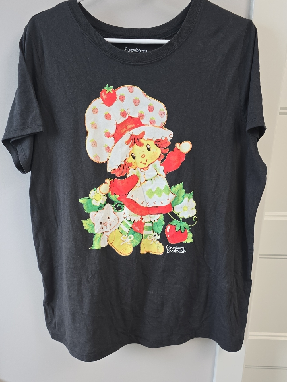 Strawberry Shortcake dark grey Graphic Tee